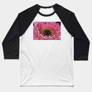 A pink Gerbera Daisy. Baseball T-Shirt